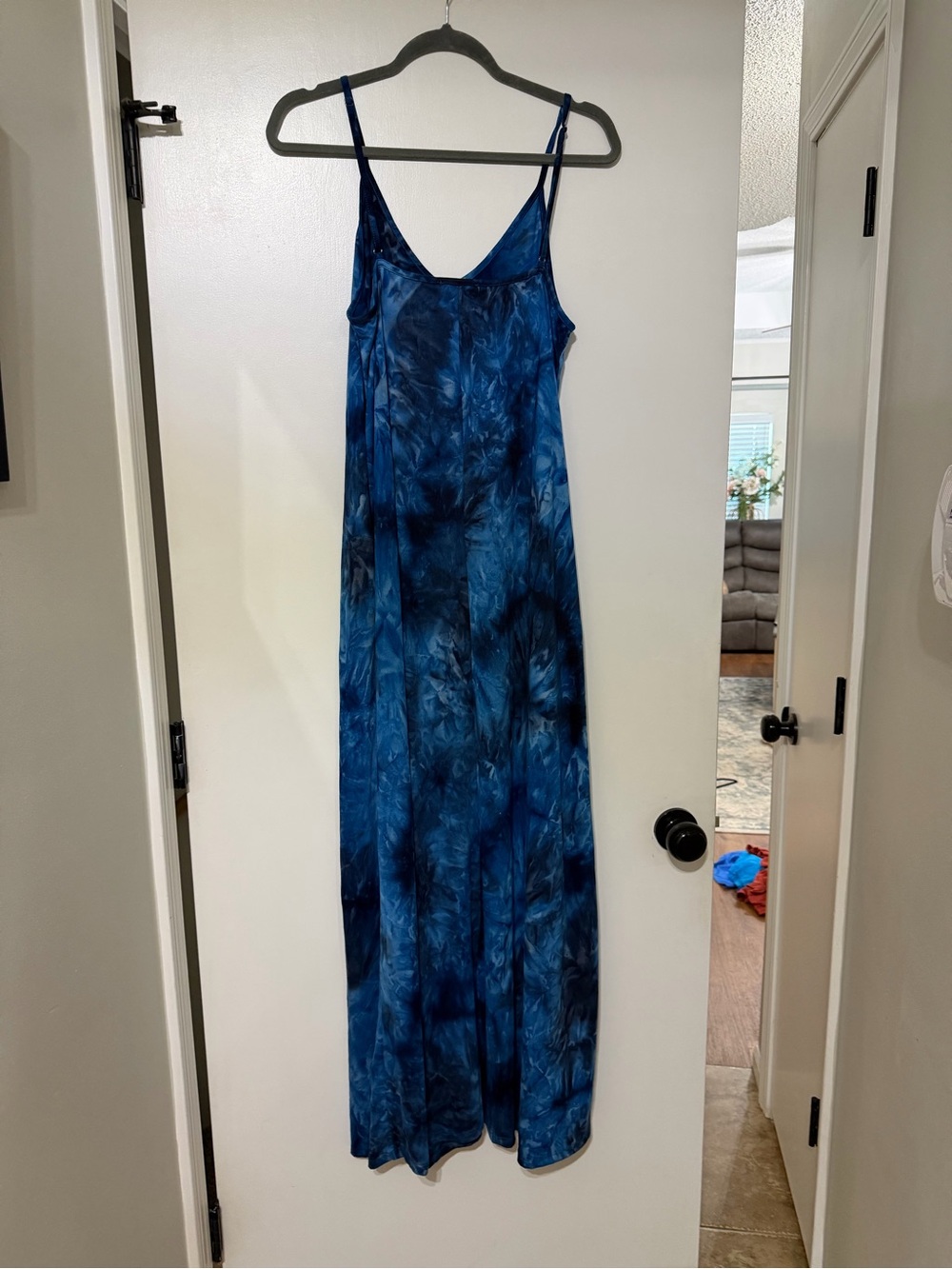 Ninexis Blue Tie-Dye Slip Maxi Dress - Picture 2 of 2